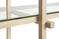Bild von HAY Woody Column Low 2.0 B: 206,5 cm - Seifenbehandelte Eiche/Glas