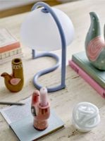 Bild von Bloomingville Favour Tischlampe H: 29,5 cm - Blau/Acryl