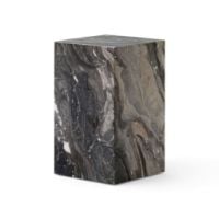 Bild von Audo Copenhagen Plinth Tall H: 51 cm - Grey Galaxy Marble