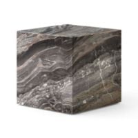 Bild von Audo Copenhagen Sockel Cubic 40x40 cm - Grey Galaxy Marble