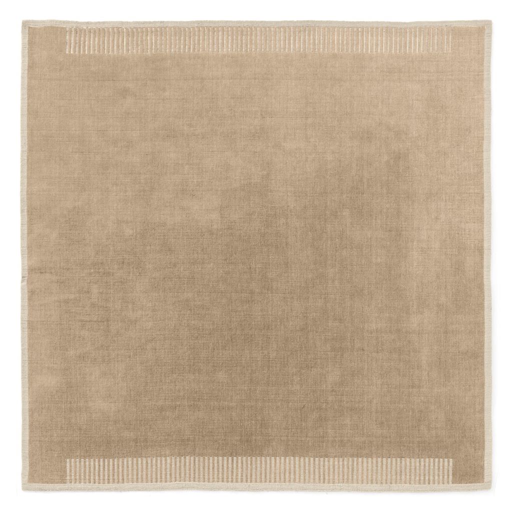Bild von Audo Copenhagen Duomo Gulvtæppe 270x270 cm - Uld/Limestone Beige