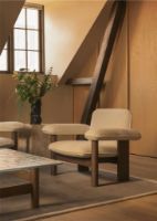 Bild von Audo Copenhagen Duomo Gulvtæppe 270x270 cm - Uld/Limestone Beige