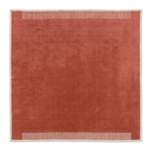 Bild von Audo Copenhagen Duomo Gulvtæppe 270x270 cm - Uld/Terracotta Red
