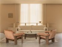 Bild von Audo Copenhagen Duomo Gulvtæppe 200x300 cm - Uld/Limestone Beige