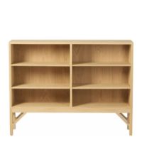 Bild von FDB Furniture A153 Bücherregal Børge Mogensen B: 122 cm – Eiche/Natur