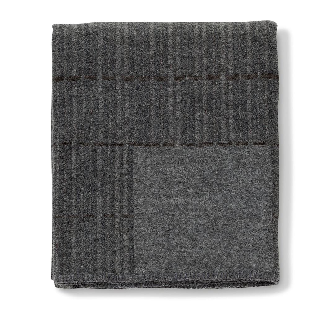 Bild von Fredericia Furniture 8230 Grid Plaid 140x170 cm - Textil/Dunkelgrau