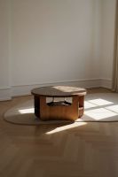 Bild von Bent Hansen Vido Couchtisch Ø: 81,5 cm - Geräucherte Eiche/Brauner Marmor