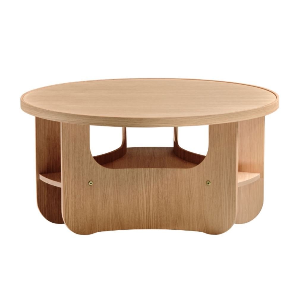 Bild von Bent Hansen Vido Couchtisch Ø: 81,5 cm - Geölte Eiche