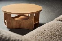 Bild von Bent Hansen Vido Couchtisch Ø: 81,5 cm - Geölte Eiche