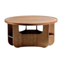 Bild von Bent Hansen Vido Couchtisch Ø: 81,5 cm – Räuchereiche