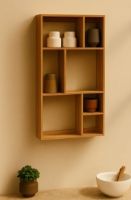 Bild von We Do Wood Sevenspace Reol 82x48 cm - Egetræ