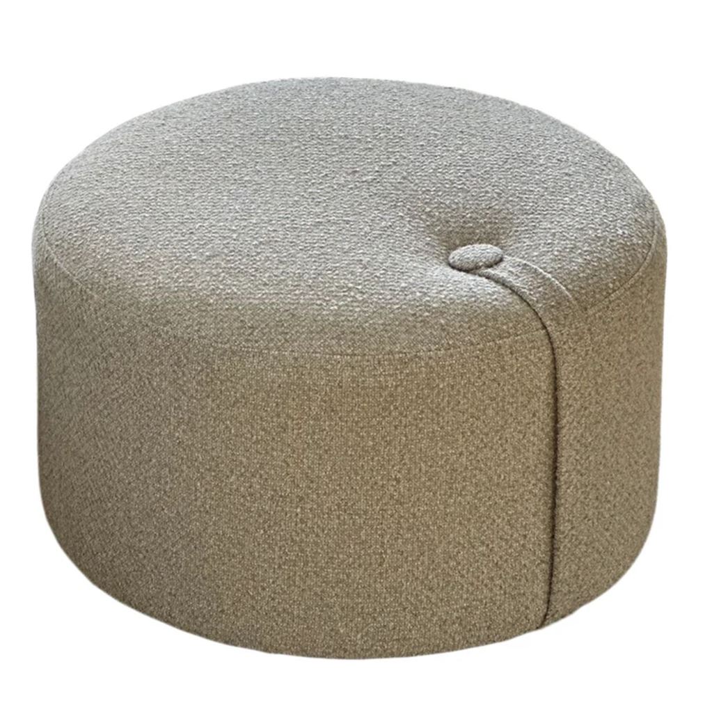 Bild von We Do Wood Designbite Pouf Mittel H: 33 cm - Polyester/Natur