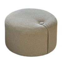 Bild von We Do Wood Designbite Pouf Klein H: 42 cm - Polyester/Natur