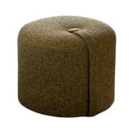 Bild von We Do Wood Designbite Pouf, klein, H: 42 cm, Polyester/Senf