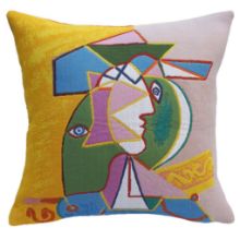 Bild von Poulin Design Picasso Pude 45x45 cm - Frau mit Hut