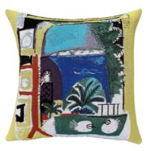 Bild von Poulin Design Picasso Pude 45x45 cm – Die Tauben (1957)