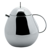 Bild von Nicht mehr im Sortiment. Alessi Obstkorb-Teekanne aus hochglanzpoliertem Edelstahl 18/10. 140 cl.