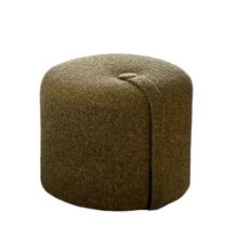 Bild von We Do Wood Designbite Pouf, Höhe: 33 cm, Farbe: Polyester/Senfgelb