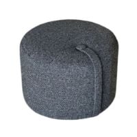 Bild von We Do Wood Designbite Pouf Klein H: 42 cm - Polyester/Denim