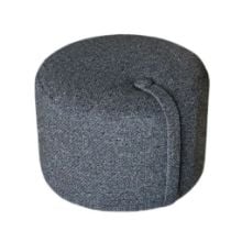 Bild von We Do Wood Designbite Pouf Klein H: 42 cm - Polyester/Denim