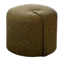 Bild von We Do Wood Designbite Pouf Medium H: 33 cm - Polyester/Senfgelb
