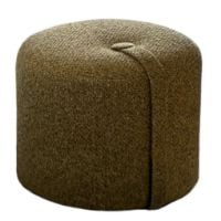 Bild von We Do Wood Designbite Pouf Groß H: 33 cm - Polyester/Senfgelb