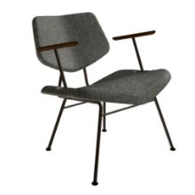 Bild von Vermund Larsen VL135 Gemütlicher Lounge-Sessel mit Armlehne, 90-jähriges Jubiläum – Eiche/Dotty 22130-44