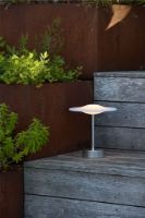 Bild von Piet Hein Sinus 22 Tragbare Tischleuchte H: 25 cm - Aluminium/Stahl