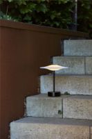 Bild von Piet Hein Sinus 22 Tragbare Tischleuchte H: 25 cm - Aluminium/Schwarz