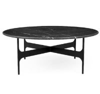 Bild von Wendelbo Floema Großer Couchtisch Ø: 85 cm – Schwarzer Marmor