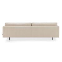 Bild von Wendelbo Maho 2,5-Sitzer Modul 40 L: 230 cm - Schwarz lackierter Stahl/Roco Col. 16