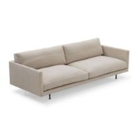 Bild von Wendelbo Maho 2,5-Sitzer Modul 40 L: 230 cm - Schwarz lackierter Stahl/Roco Col. 16