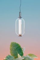 Bild von Außenanhänger Ø: 27 cm - Dunkelbraun/Transparent