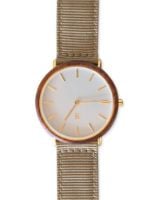 Bild von Hemverk-Armbanduhr Ø: 40 mm – Graham Warm Grey/Taupe Nylon