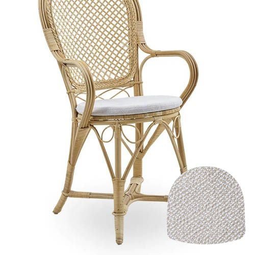 Bild von Sika-Design Kissen für Fleur Esszimmerstuhl 43x43 cm - A631 Youtoo Sand