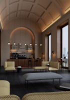 Bild von Woud Nakki Lobby Chaiselongue Linkes Modul L: 150 cm - Bordeaux Rød