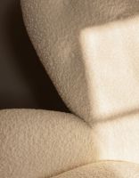 Bild von Audo Copenhagen The Tired Man Loungesessel H: 88 cm - Dunkel gebeizte Eiche/Baena 14