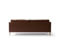 Bild von Mogens Hansen MH276 3-Sitzer-Sofa L: 210 cm - Baltique Anilinleder/Dunkelbraun