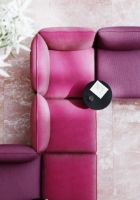 Bild von Woud Nakki Lobby-Eckmodul SH: 46 cm – Bordeauxrot