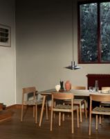 Bild von &Tradition TK1 Betty Stuhl SH: 47 cm – Eiche/Naturleinen