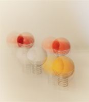 Bild von Verpan Wire Tragbare Lampe H: 25 cm - Aluminium/Gul