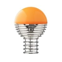 Bild von Verpan Wire Tragbare Lampe H: 25 cm - Aluminium/Orange