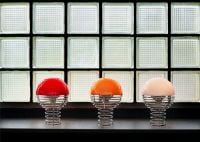 Bild von Verpan Wire Tragbare Lampe H: 25 cm - Aluminium/Orange