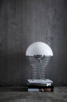 Bild von Verpan Wire Tischlampe H: 54 cm - Weiß 