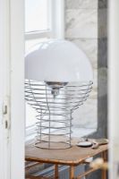 Bild von Verpan Wire Tischlampe H: 54 cm - Weiß 