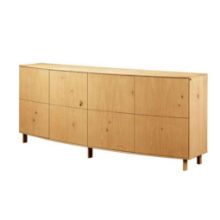 Bild von Skovby SM414 Sideboard 197x46x80 cm - Natur geölte Wildeiche
