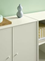 Bild von Montana Selection Paar Beistelltisch mit Beinen 139,2 x 69,6 cm – 158 Hafer / Messing