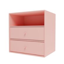 Bild von Montana Mini 1006 Modul mit 2 Schubladen 35x35 cm - 167 Ruby