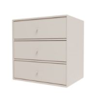Bild von Montana Mini 1007 Modul mit 3 Schubladen 35x35 cm - 168 Ton