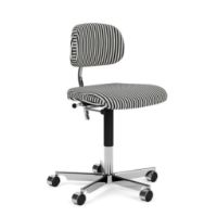 Bild von Montana Kevi 2534U Vollgepolsterter Bürostuhl SH: 40-53 cm – Mads Nørgaard/Chrom